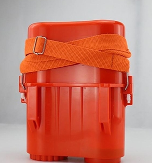 煤矿自救式呼吸器实际上它是60分钟 体积小便于斜挎使用