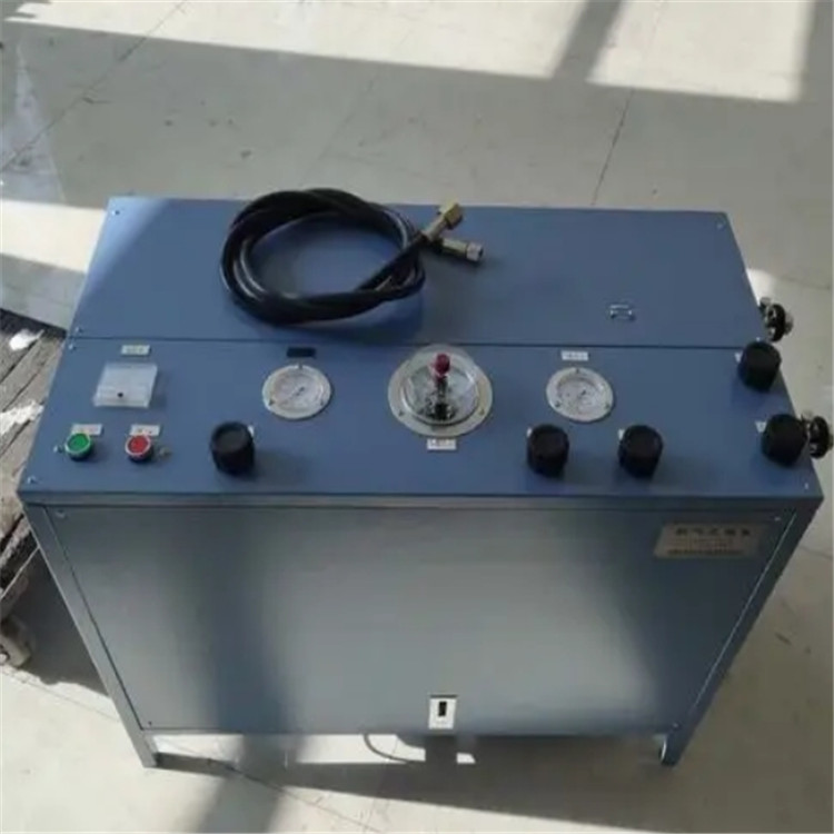 高压氧气呼吸器充填泵 气缸外露 30Mpa运行时安静沉稳