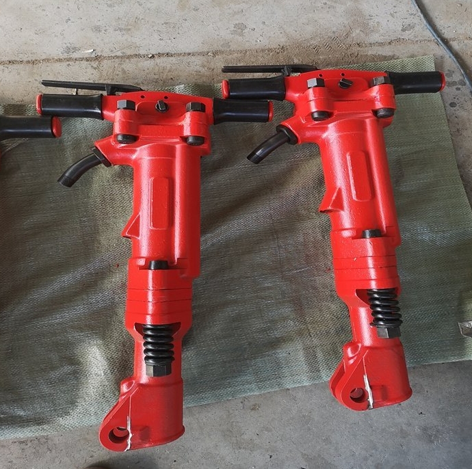 六角形凿刀G20气镐长长的手柄 适合狭窄空间凿矿面