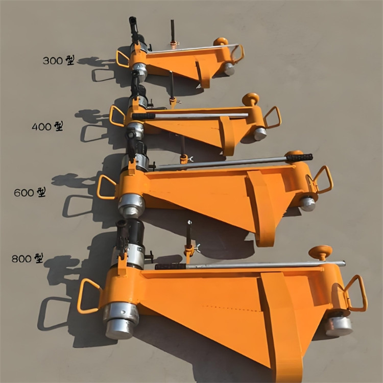 水平液压弯道机18kg 可将钢轨拿直拿弯 轻轨折弯工具