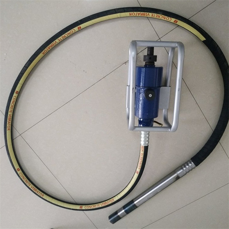 4M气动振动棒震散混凝土气泡 一套组合下来使用方法