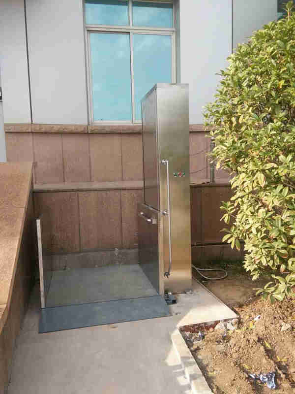巢湖市 揭阳市启运直销残疾人家用升降机 液压升降平台 垂直无障碍家用电梯