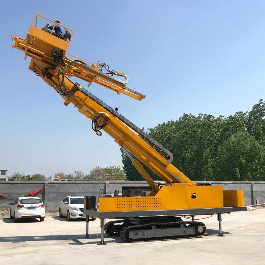 建筑工程外接电钻机 护坡钻机 边坡深孔护坡钻机