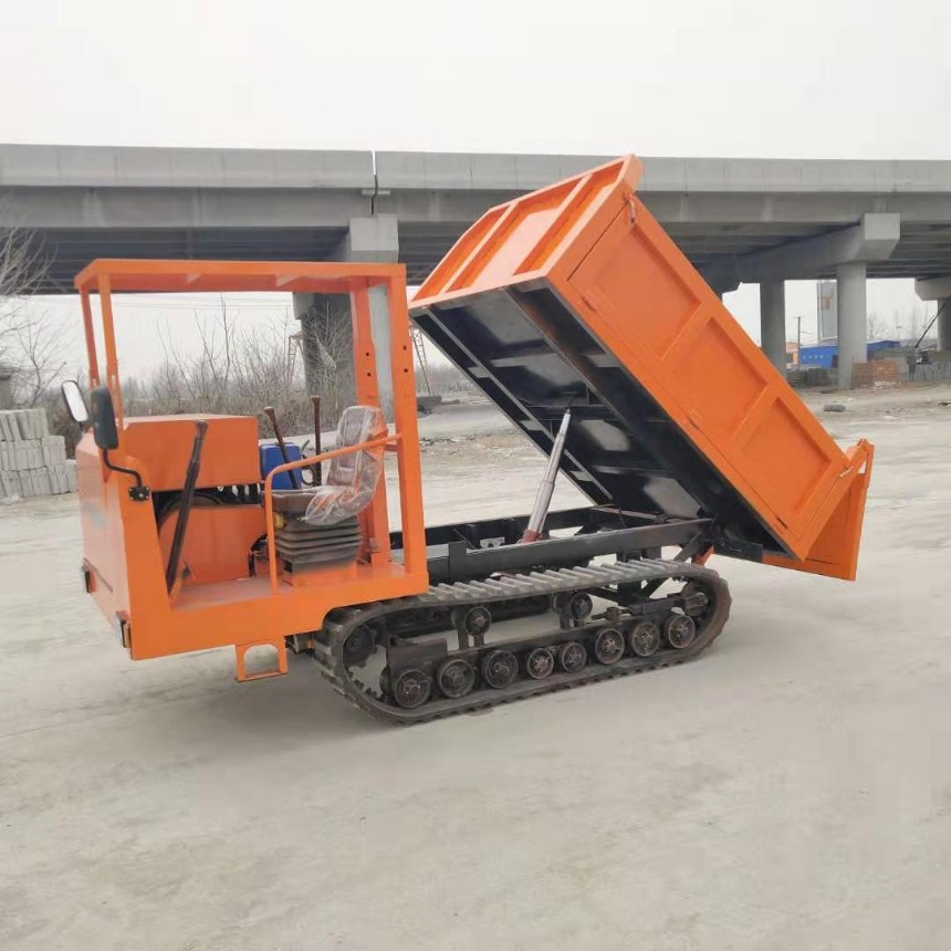 坦克式底盘爬山虎 履带运输车 地形通用履带运输车