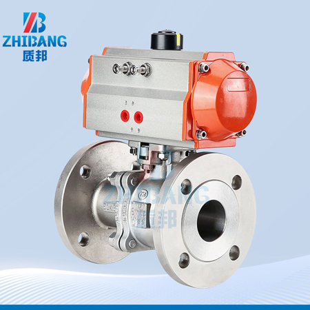 厂家供应 0641F气动法兰球阀