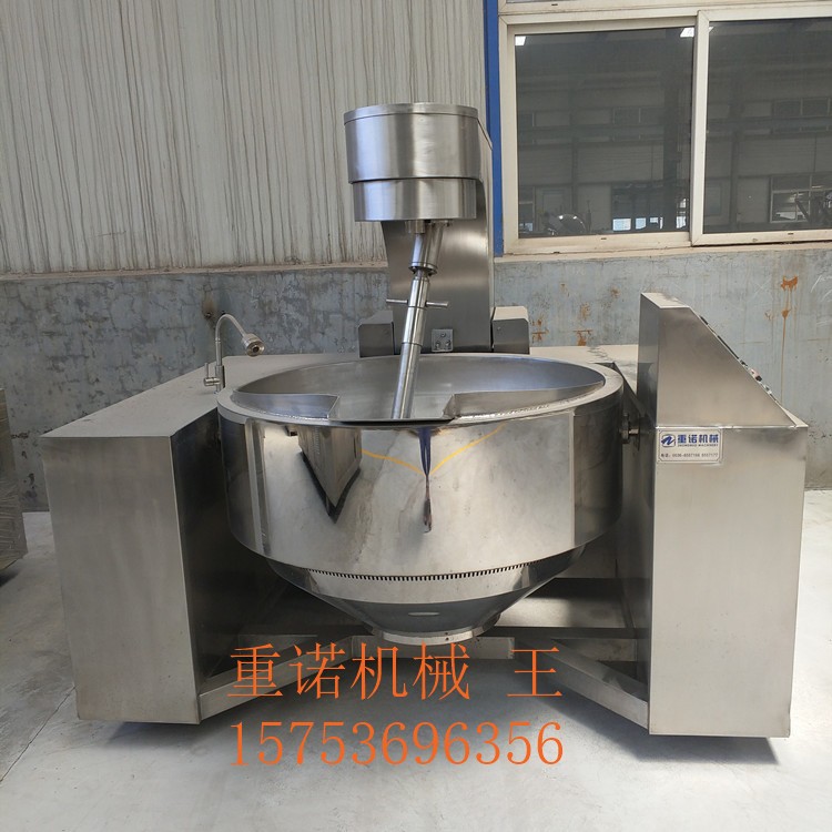 中央厨房专用炒锅 电磁自动控温行星炒锅?