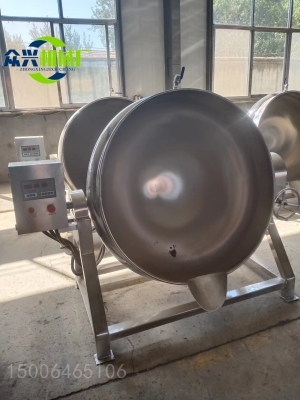 全自动蒸煮锅 馅料夹层锅 肉类加工设备