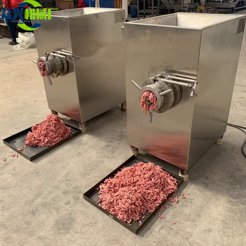 肉丸子冻肉绞肉机 小型商用绞肉机产家