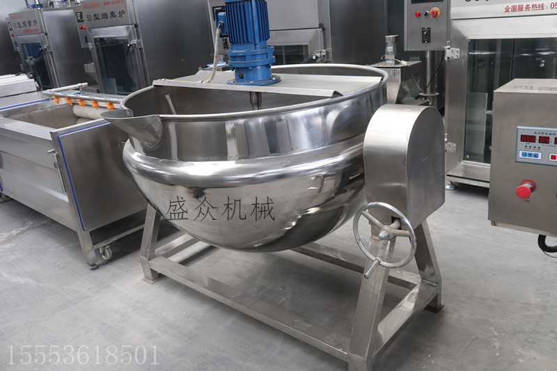 全自动蒸煮锅肉类蒸煮锅