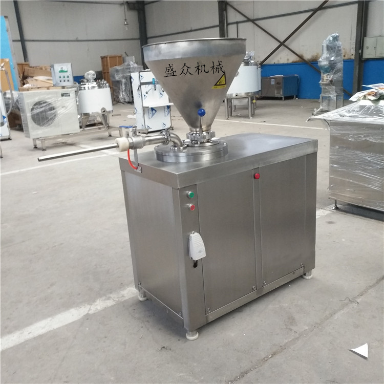 全自动灌肠机使用方法 商用腊肠灌肠机