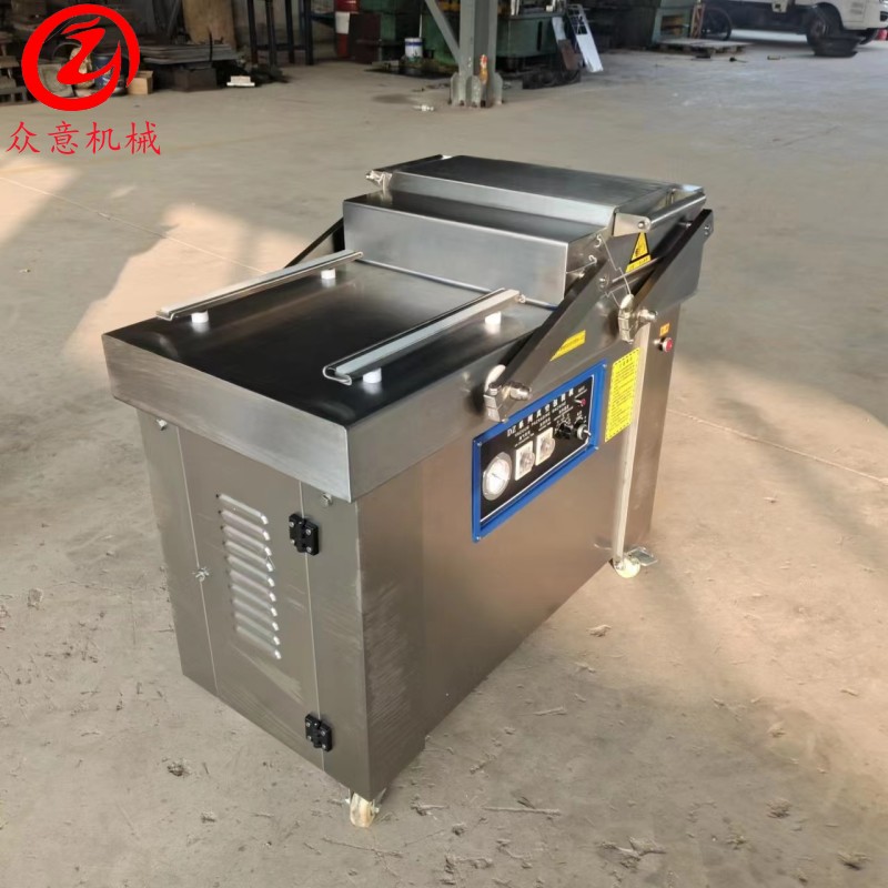 400双室牛肉干真空包装机 食品真空封口机 干湿两用熟食真空打包机?