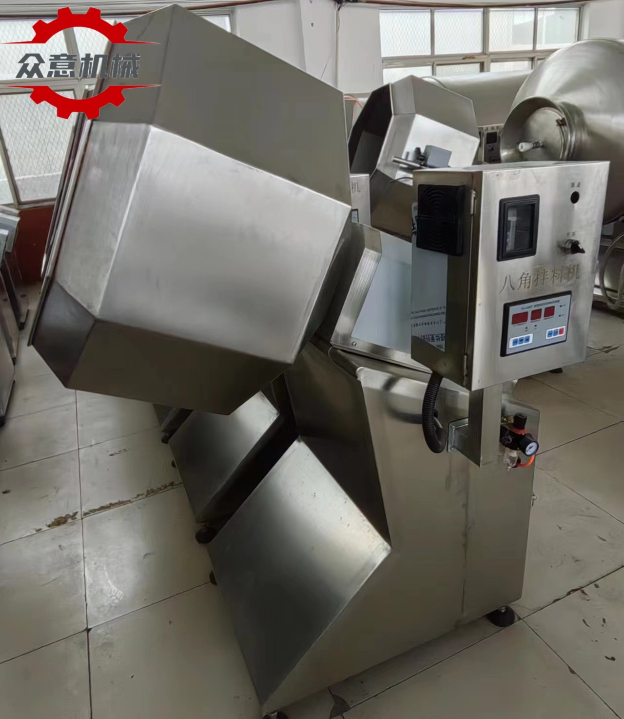 全自动八角拌料机牛肉干八角拌料机 八角搅拌机厂家