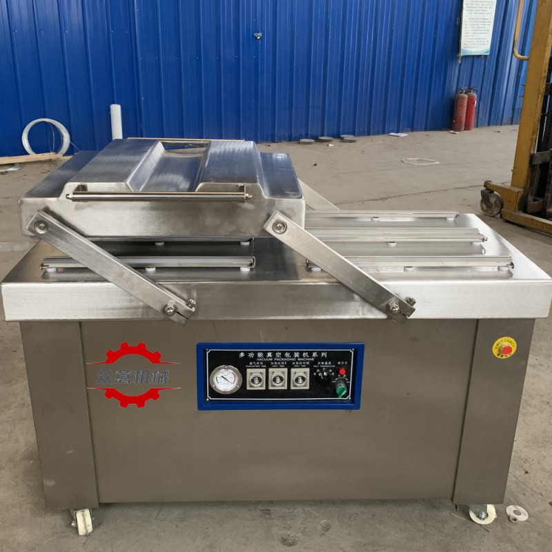 全自动真空灌肠机大型商用 香肠肉丸肉馅搅拌机 全套香肠加工设备