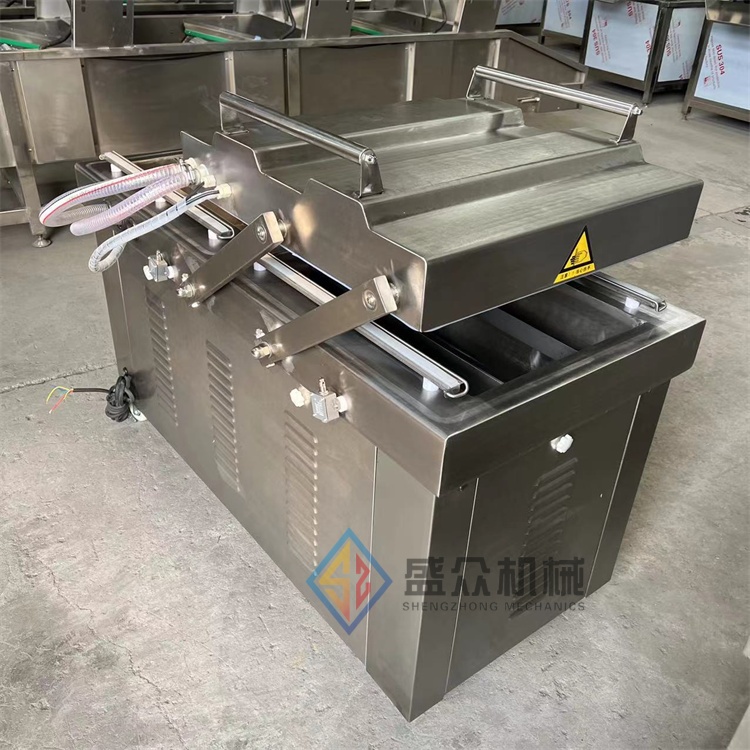 腊肉粽600型双室真空包装机 小龙虾真空包装机 全自动真空包装机