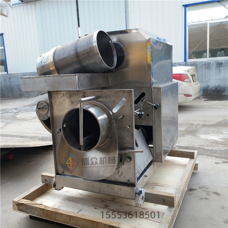 鲢鱼鱼肉采肉机 小型黄花鱼去刺机 多功能鱼糜取肉机