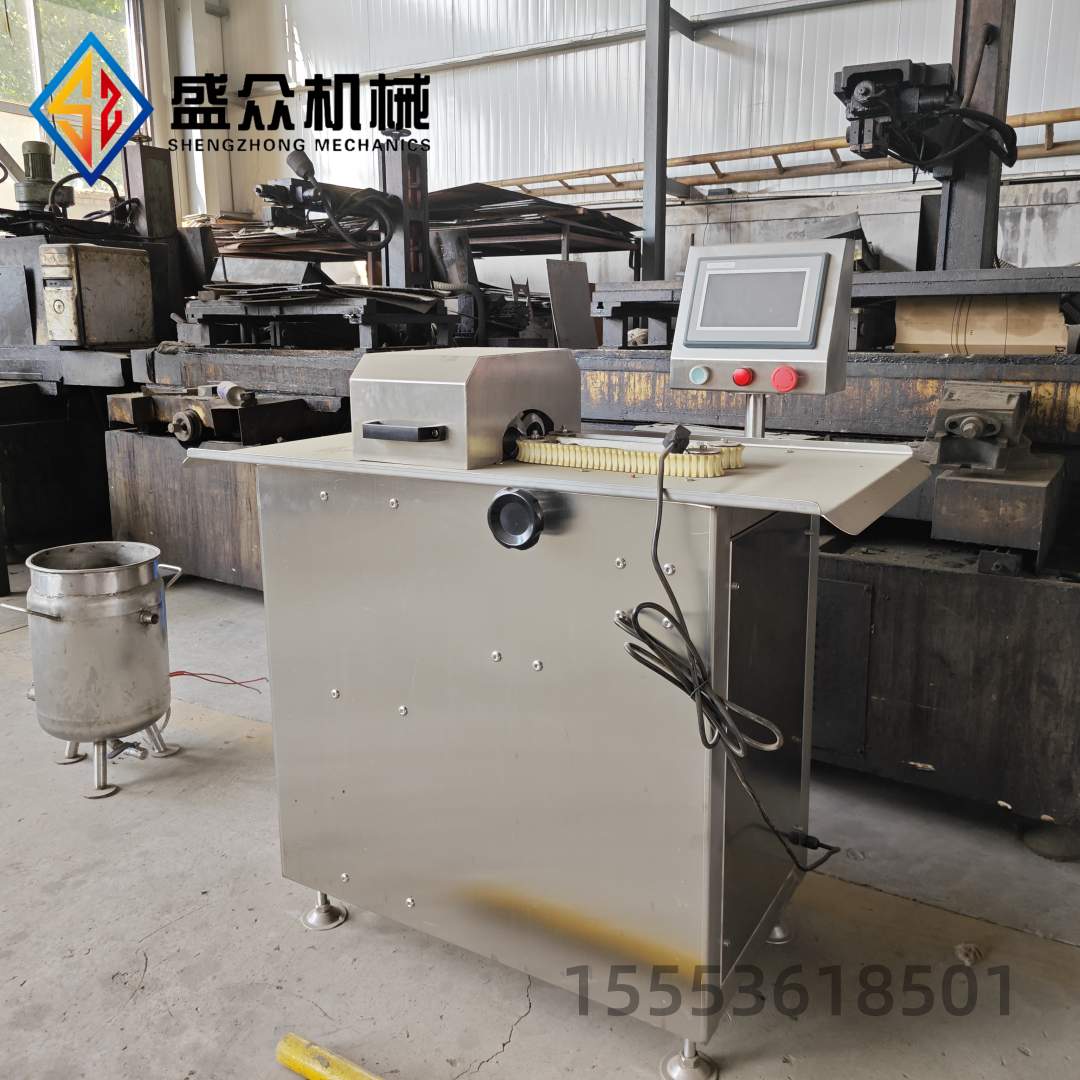 触屏全自动香肠扎线打结机 腊肠红肠单路扎线机哈尔滨红肠扎线机