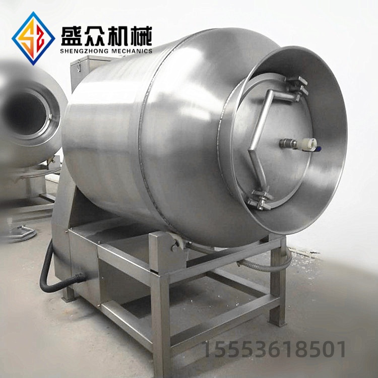 内蒙古牛肉干真空滚揉机 酱卤肉真空滚揉机 真空滚揉机生产厂家
