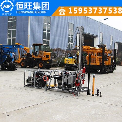 山地勘探钻孔设备 山地钻机山东生产厂家 野外轻便型勘探取芯机