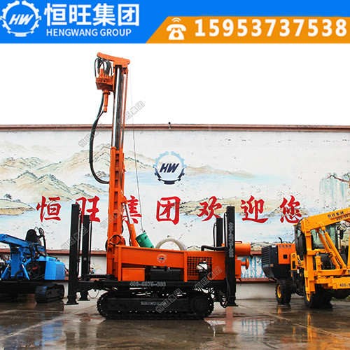 恒旺230米液压水井钻机厂家直销履带式液压钻机