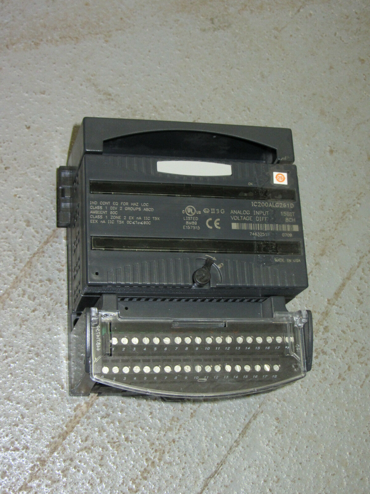 美国GE——IC200USB001变频器处理器输入模块触摸屏质保一年